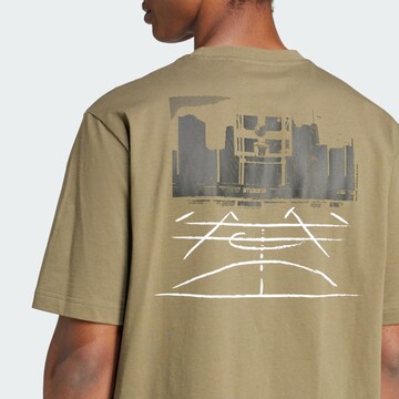 ADIDAS SPORTSWEAR Performance shirt 'Codes Photoreal' in Green