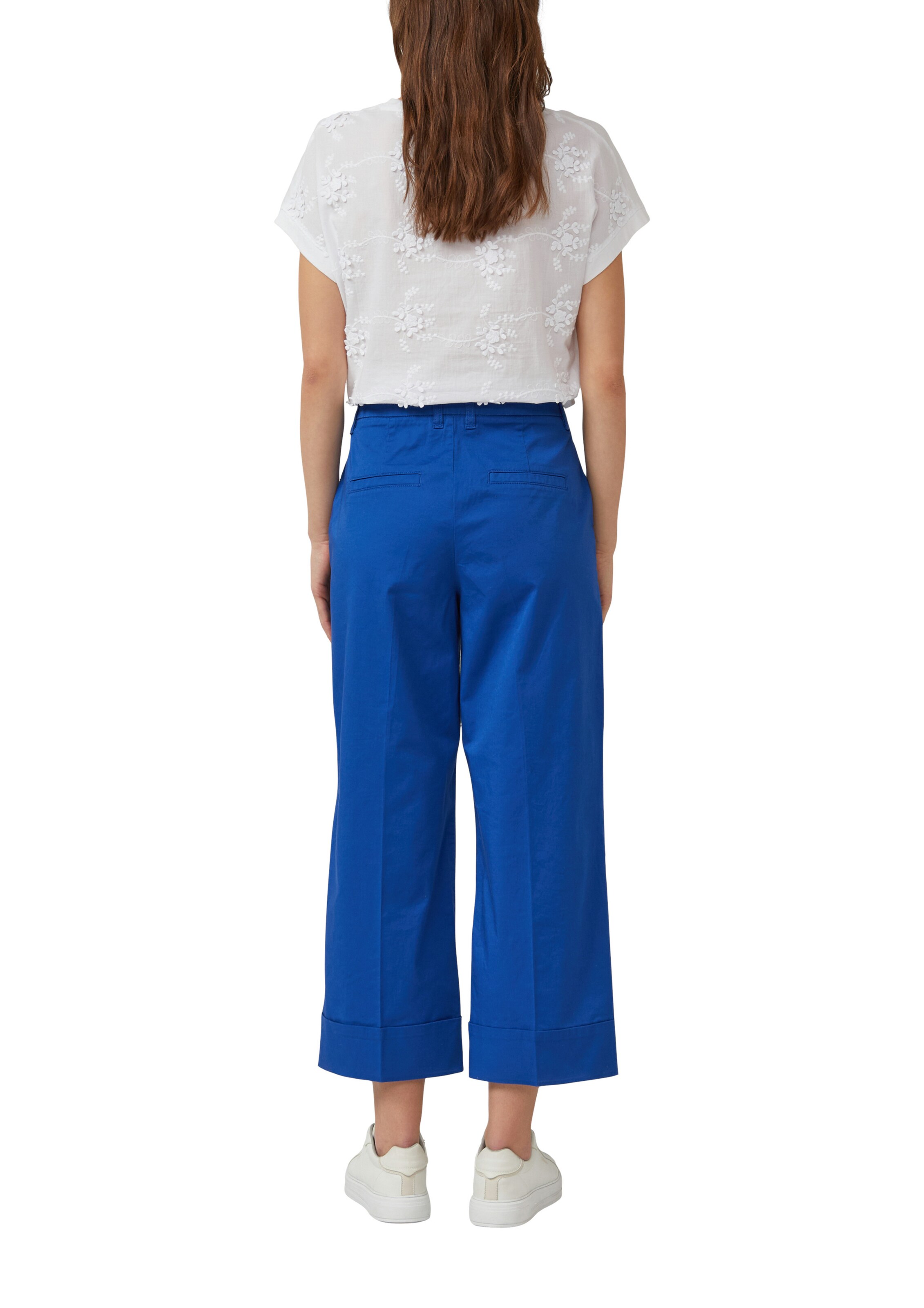 Wide Leg Pantalon s.Oliver en bleu
