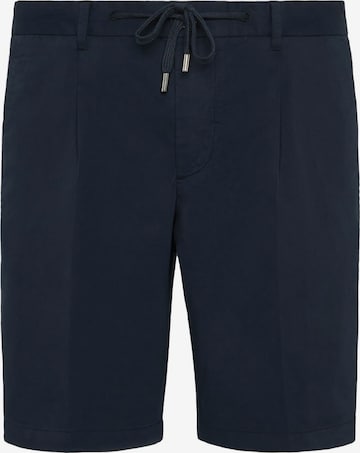 Boggi Milano Broek in Blauw: voorkant