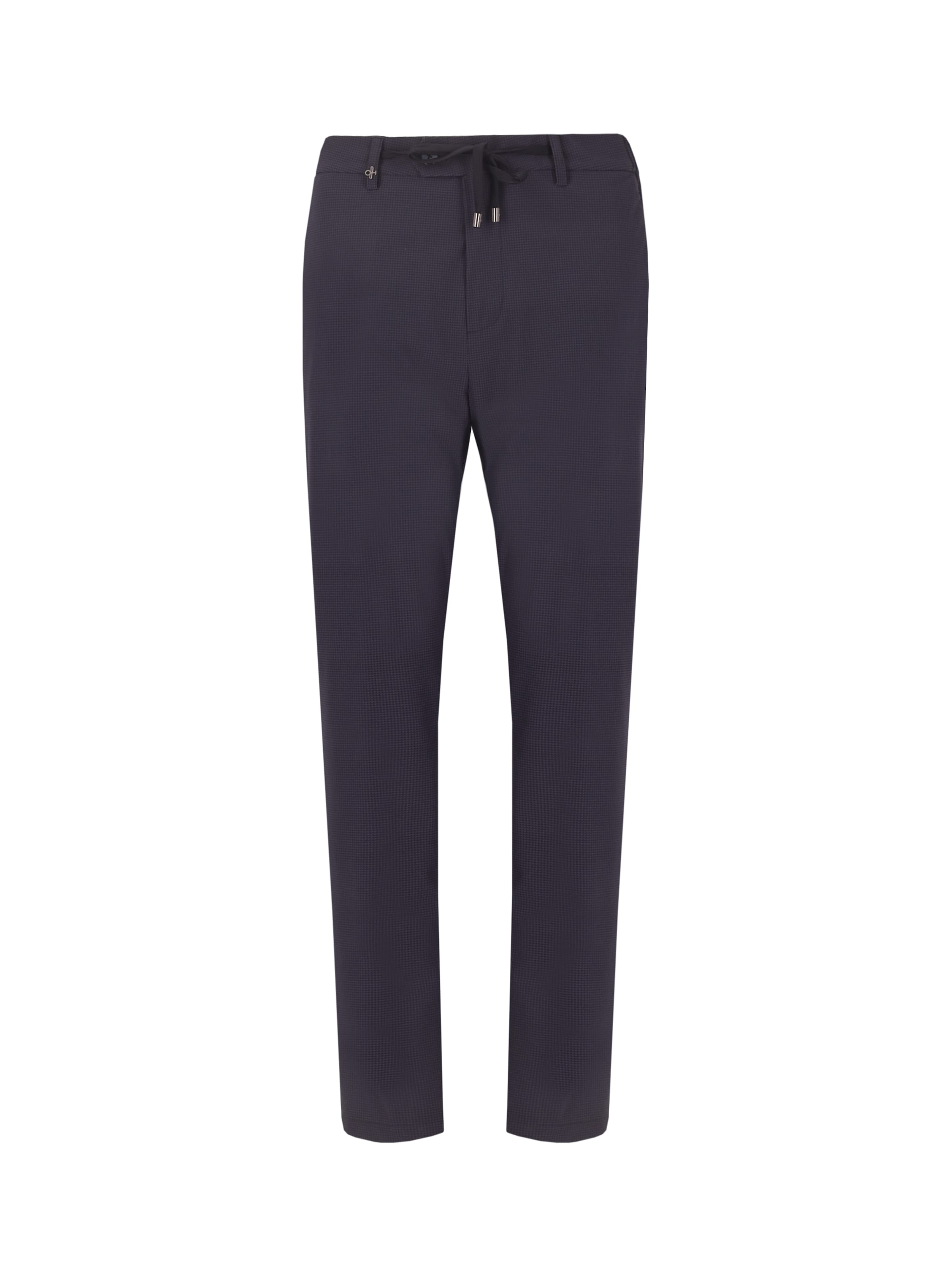 Distretto12 Regular Chino 'T. SEQUOIA' in Blauw: voorkant