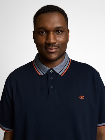 TOM TAILOR Men + Shirt in Blauw