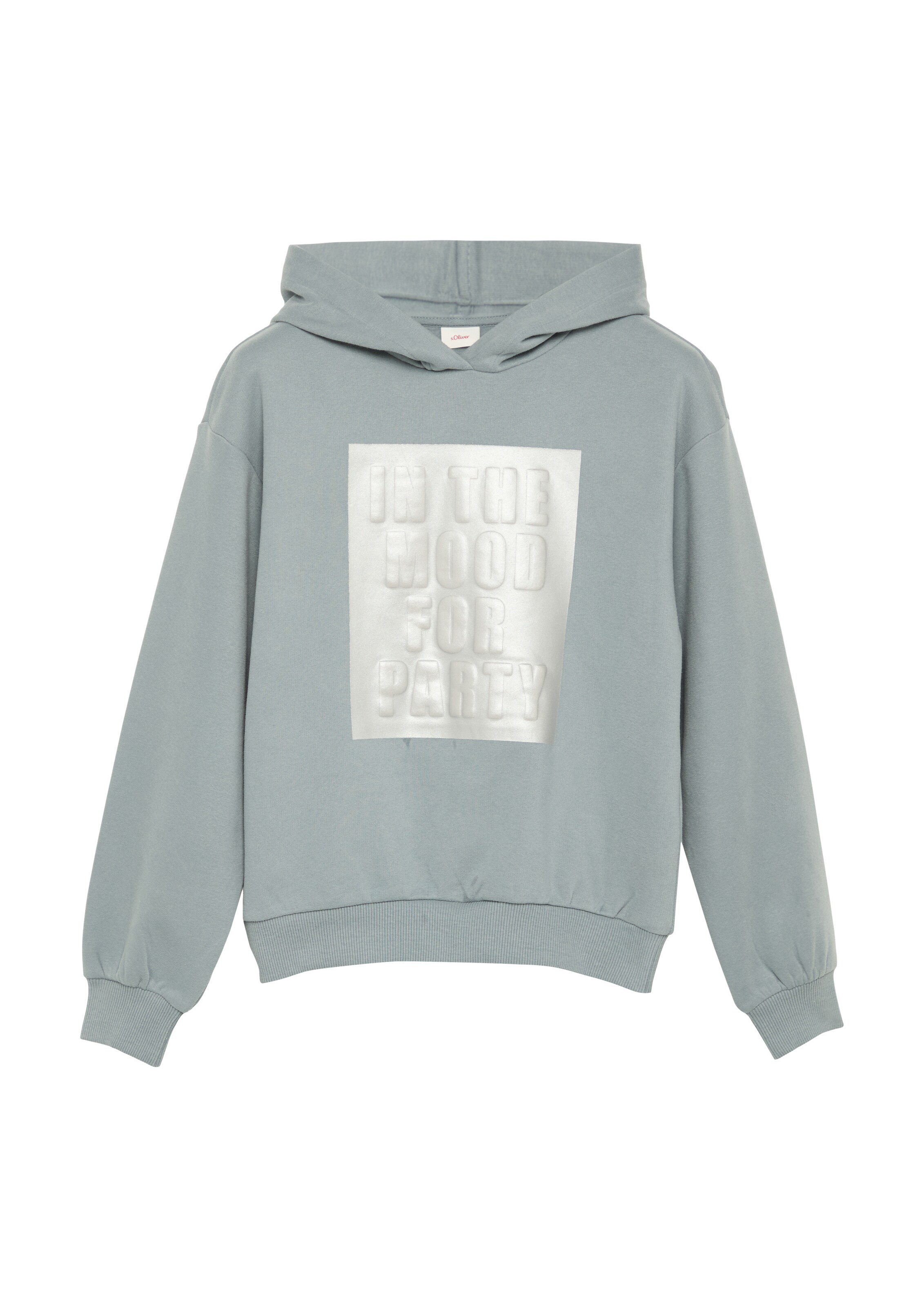 Sweat-shirt s.Oliver en bleu : devant