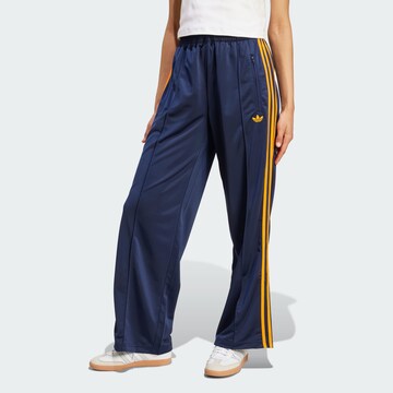 ADIDAS ORIGINALS Wide leg Sports trousers 'Adicolor Classic Firebird' in Blue: front