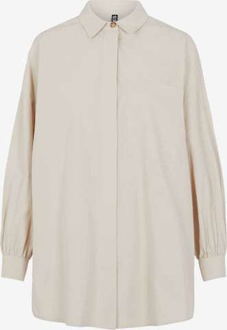 PIECES Bluse 'SIGGY' in Beige: predná strana