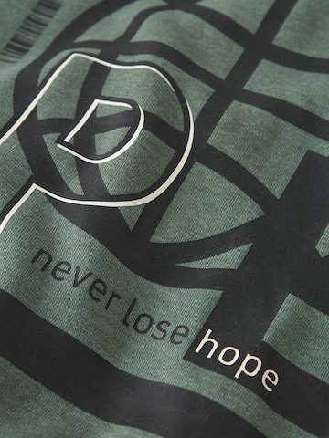 NAME IT Sweatshirt 'NKMOLAF' in Green