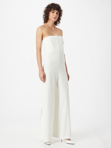 River Island Jumpsuit in White: front