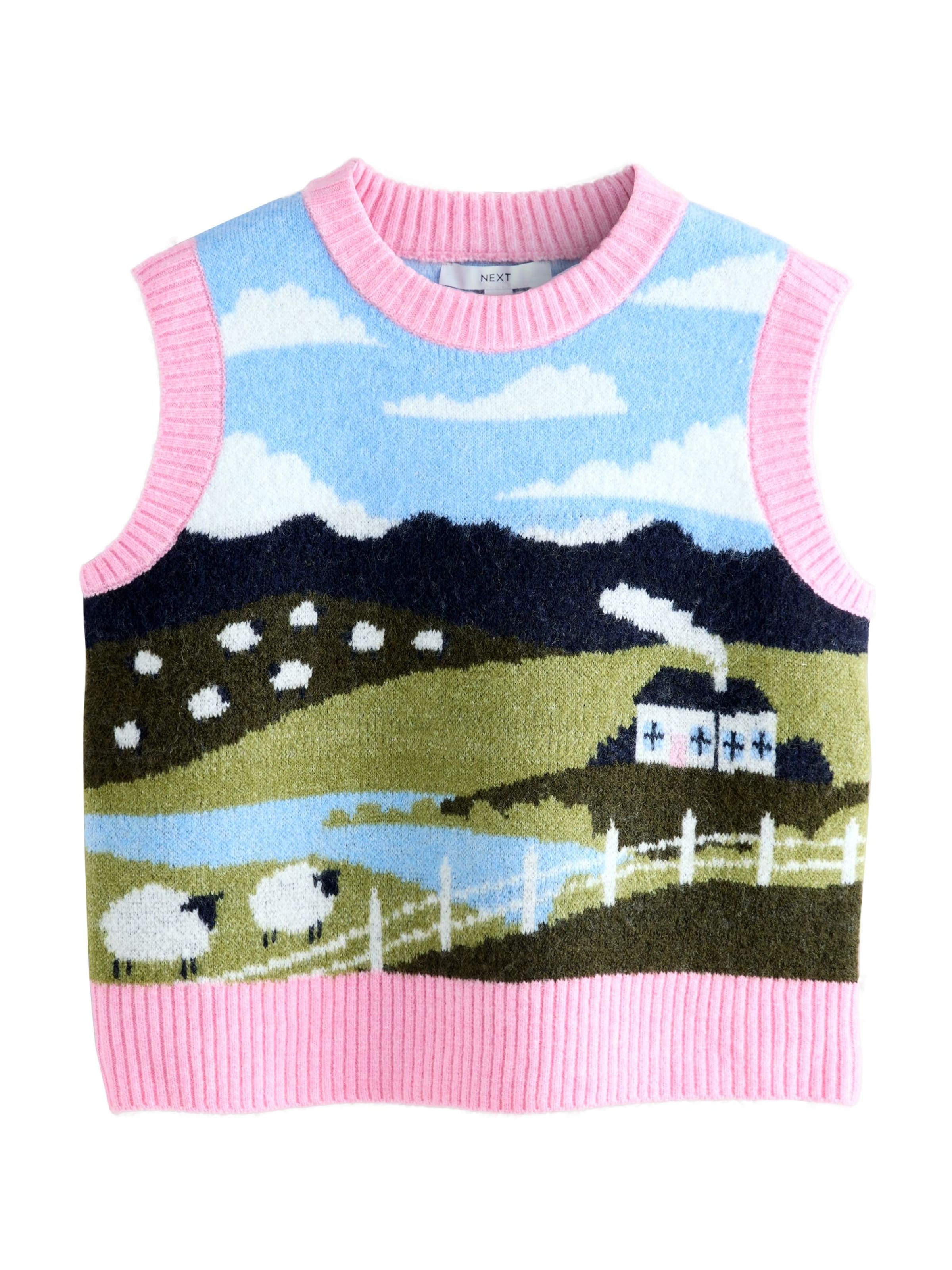 Next - Pullover em mistura de cores: frente