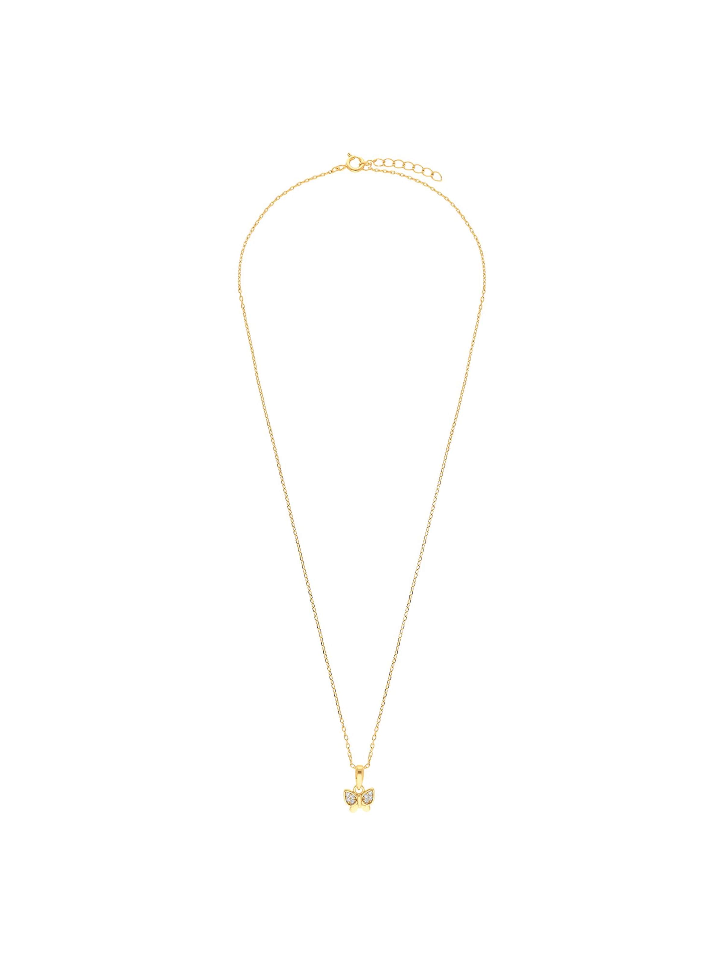 Lucardi Necklace in Gold: front