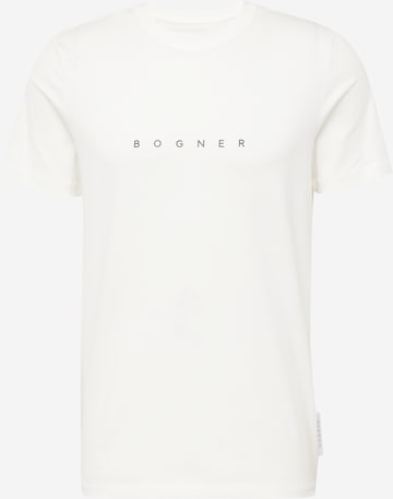 BOGNER - Camisa 'ROC' em branco: frente