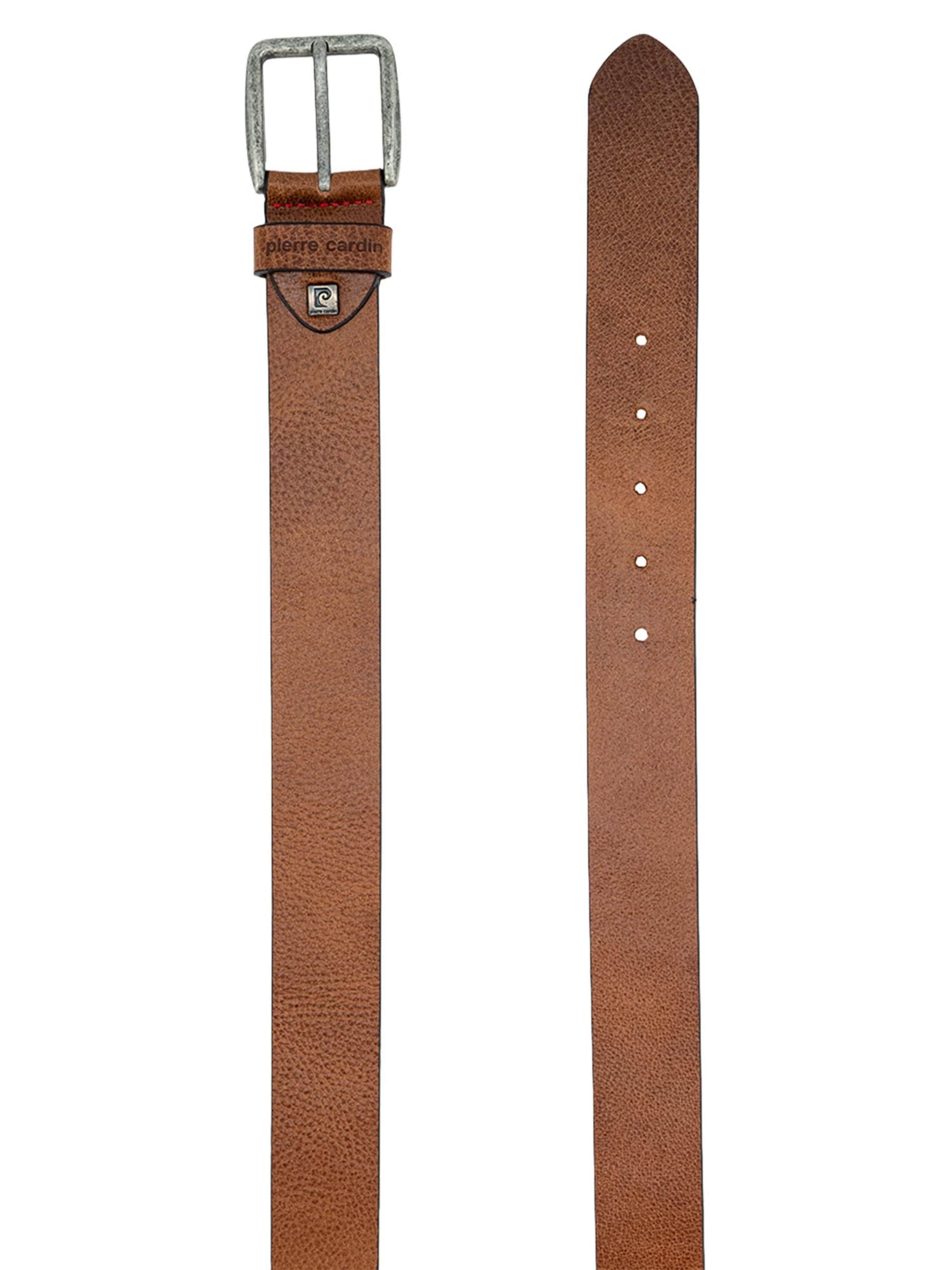 PIERRE CARDIN Belt 'Basic' in Brown