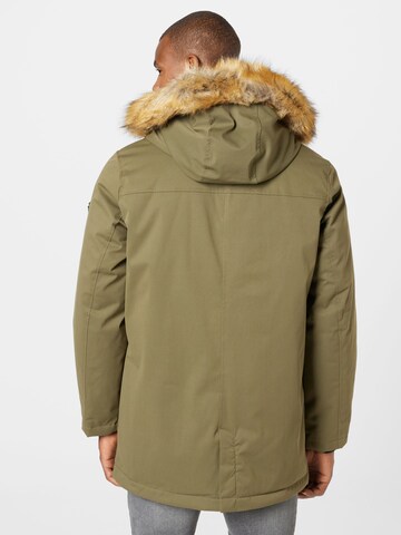 TOM TAILOR Winter Parka in Green