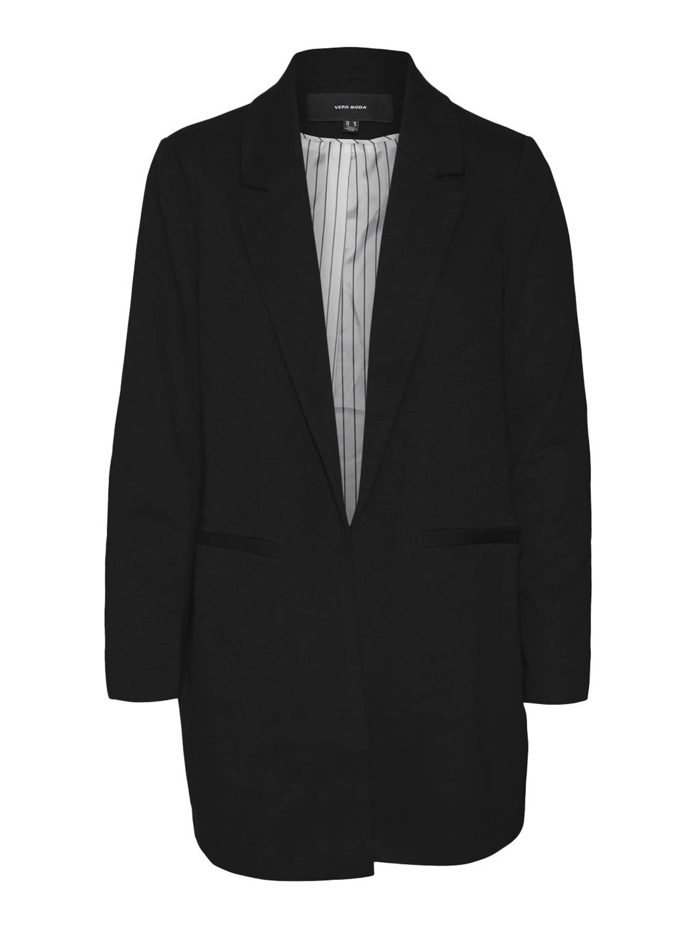 Blazer 'Charuki' Vero Moda Curve en noir : devant