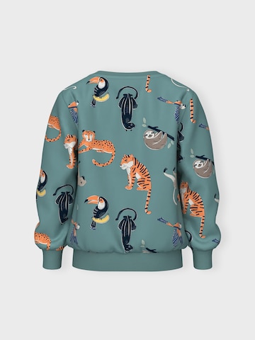 NAME IT Sweatshirt 'Ditmar' i blå