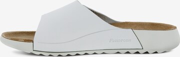ECCO Mules in White: front