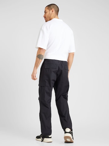 HUGO Blue - regular Pantalón cargo 'Gadic242' en negro