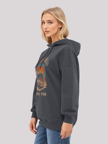 F4NT4STIC Sweatshirt 'US National Parks Visit ' in Zwart