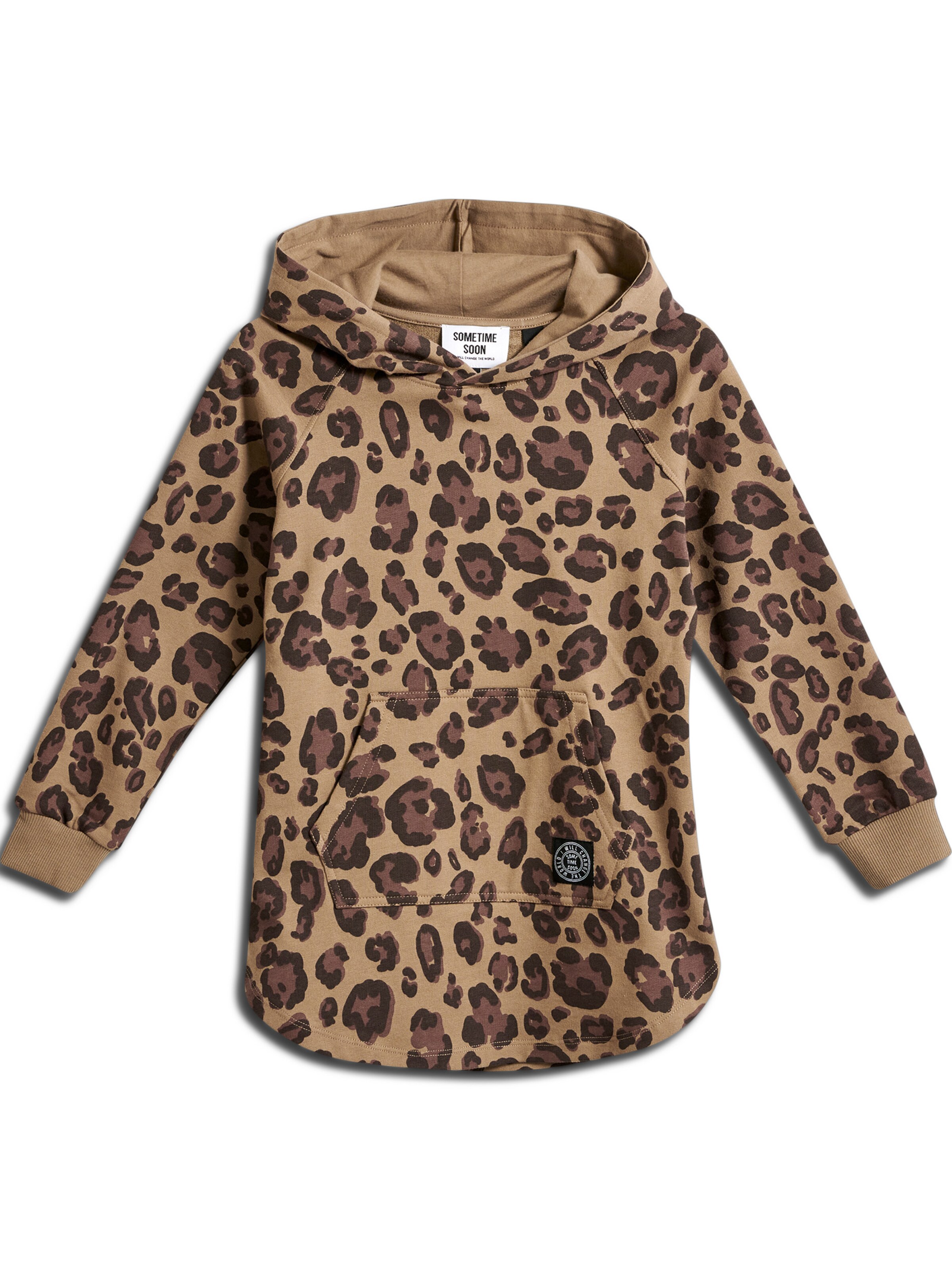 SOMETIME SOON Sweatshirt i brun: forside