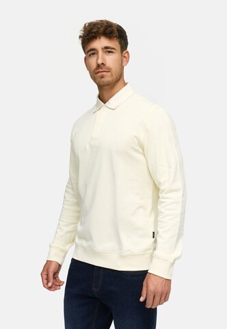 INDICODE JEANS Sweatshirt ' Disnar' in White