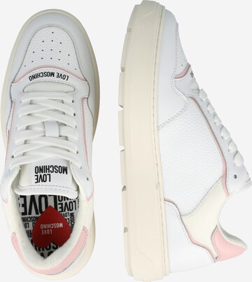 Love Moschino - Zapatillas deportivas bajas 'BOLD LOVE' en blanco