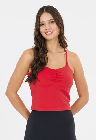 Athlecia Sporttop 'Ashly' in Rood: voorkant