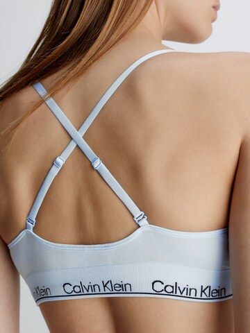 Bustier Soutien-gorge Calvin Klein Underwear en bleu