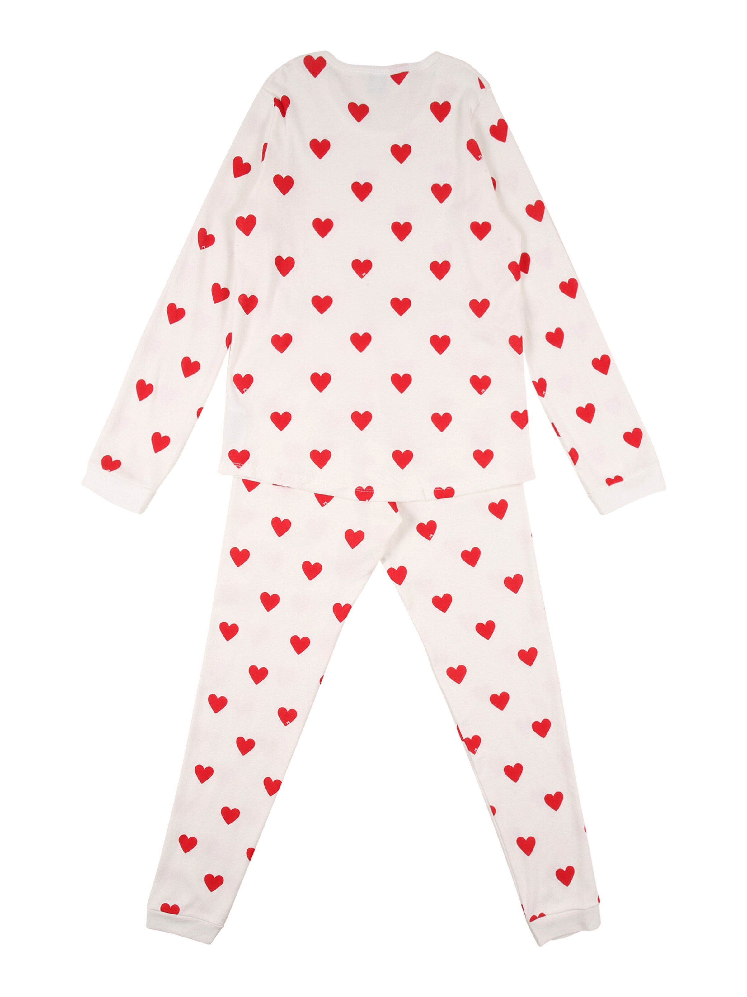 PETIT BATEAU Pižama | bela barva