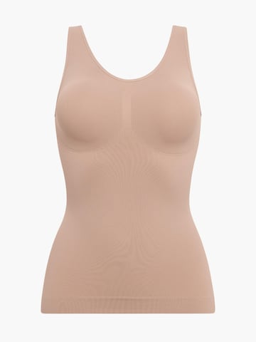 creamy Shapingtop in Beige: Vorderseite
