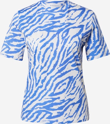 Warehouse Shirt in Blauw: voorkant