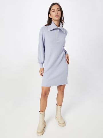 Y.A.S Knitted dress 'Dalma' in Blue