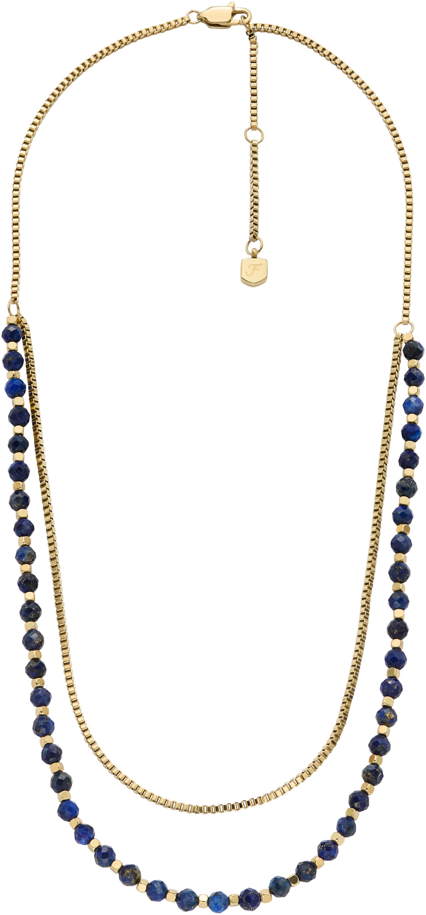 FOSSIL Kette in Gold: Vorderseite