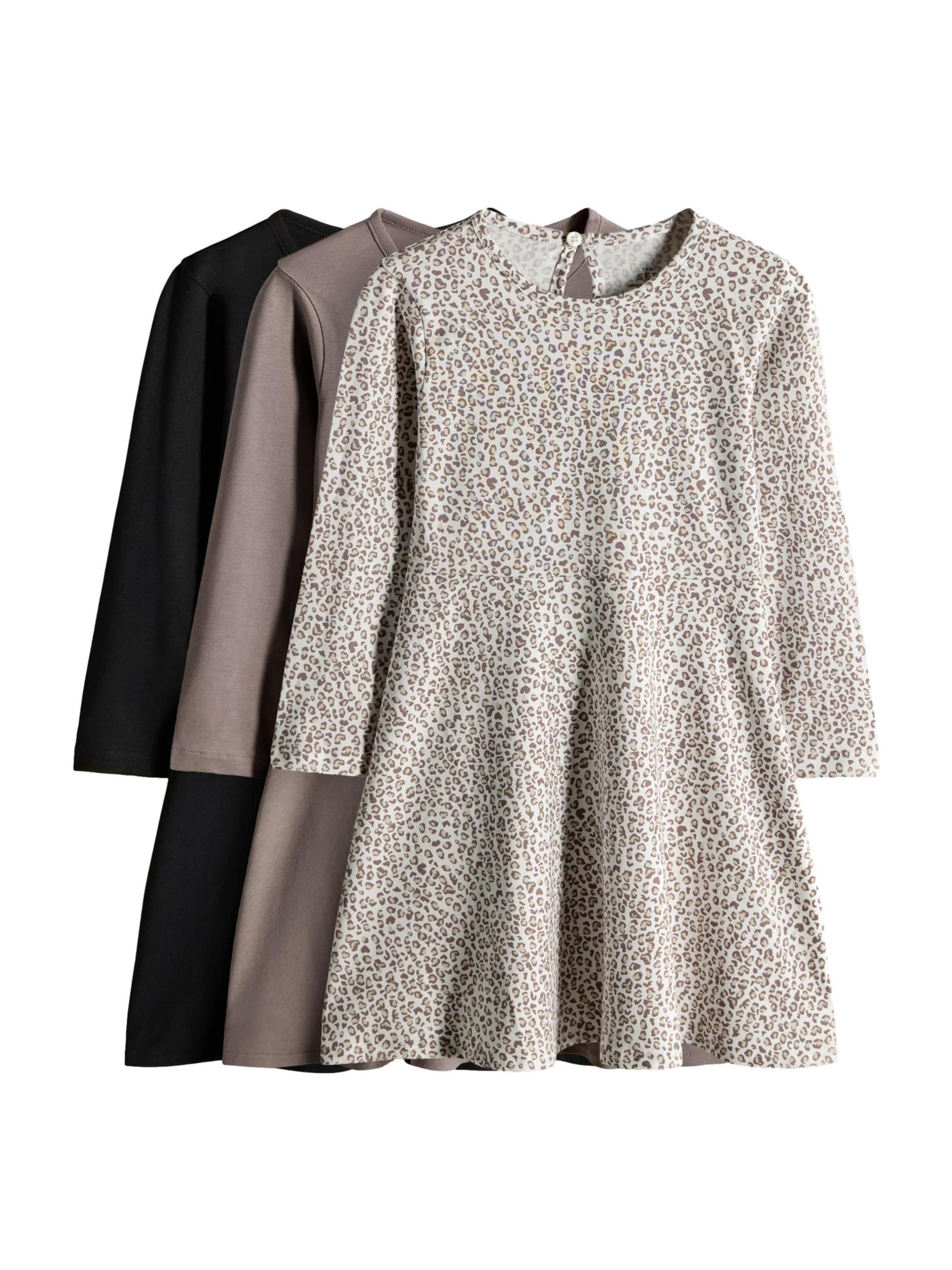 The Set Φόρεμα σε γκρι: μπροστά