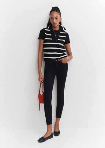 Skinny Jeans de la MANGO pe negru