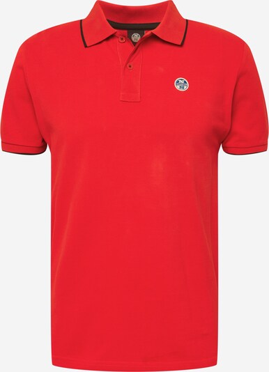 North Sails Koszulka w kolorze jasnoniebieski / czerwony / białym, Podgląd produktu