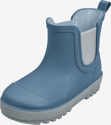 PLAYSHOES Rubber boot in Blue: front