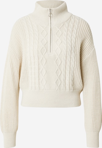 Pull-over 'DORITTA' ONLY en blanc : devant