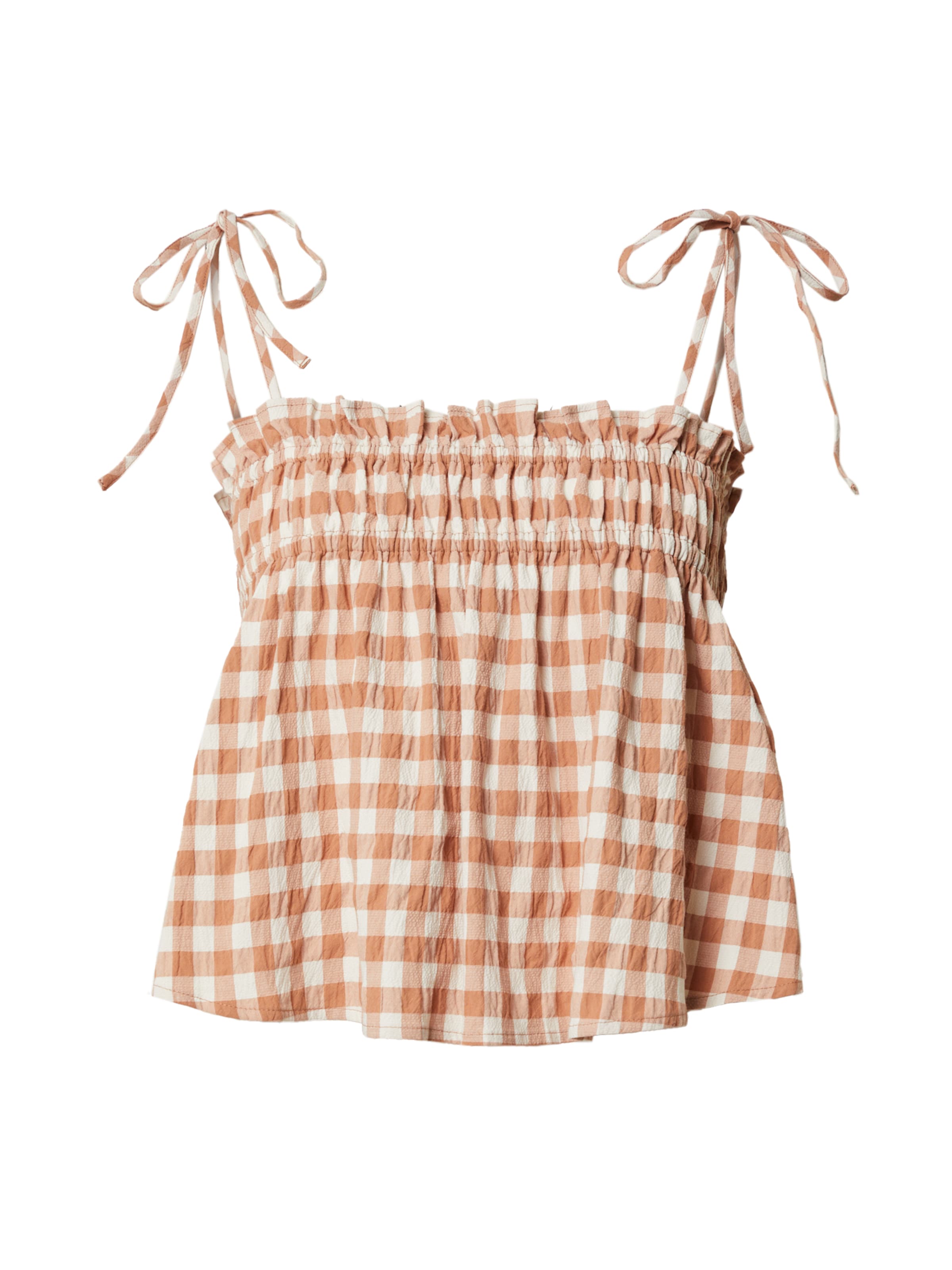 Daahls by Emma Roberts exclusively for ABOUT YOU Блузка 'Arianna' в Коричневый: спереди