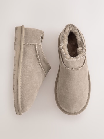 Pantoufle Next en gris