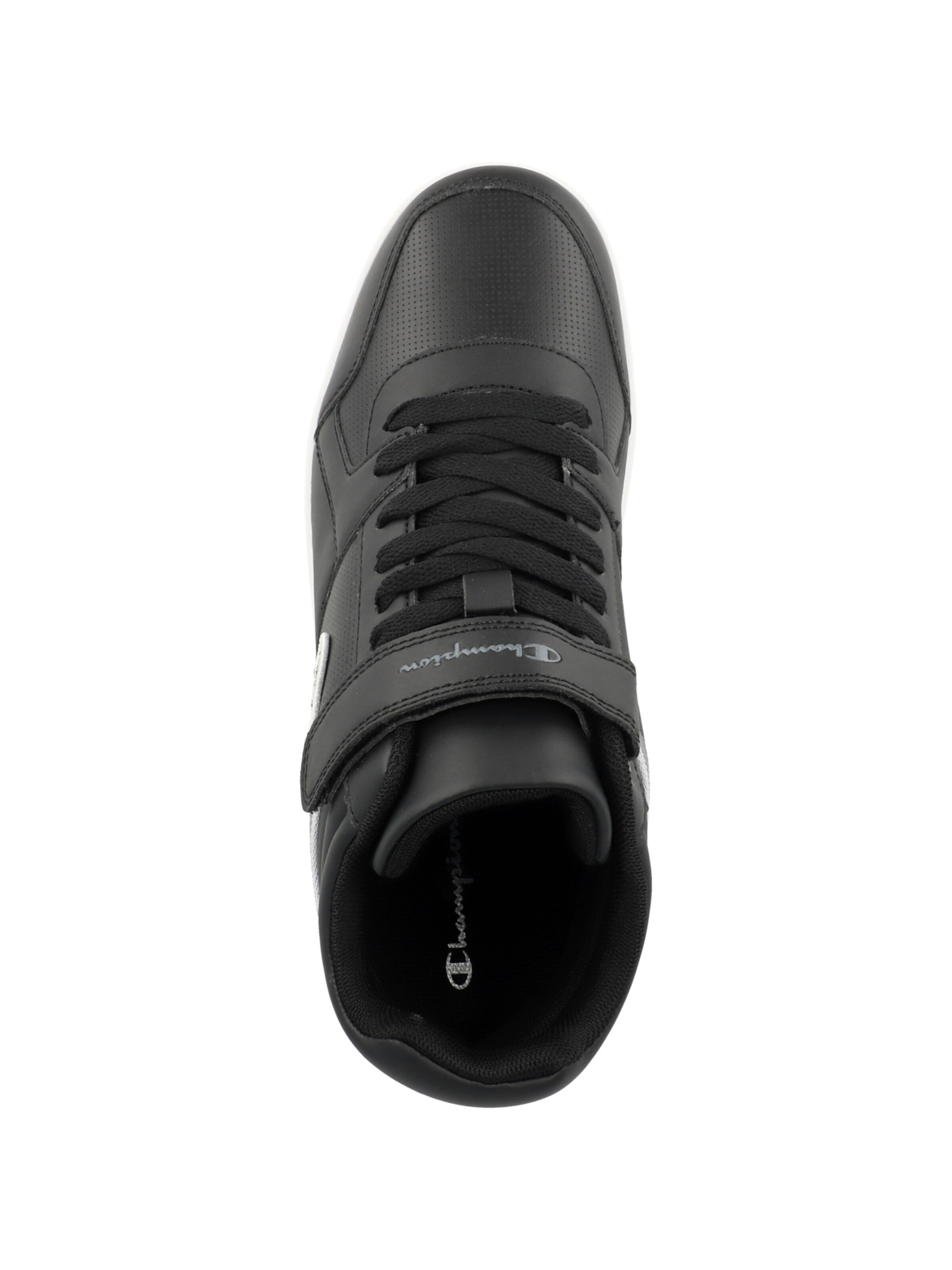 Champion High-Top Sneakers 'Rebound' in Black