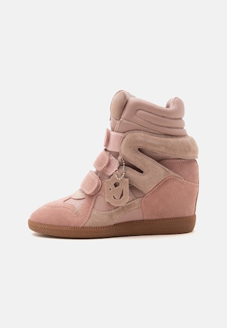 STEVE MADDEN Sneakers hoog 'Mavis' in Roze: voorkant