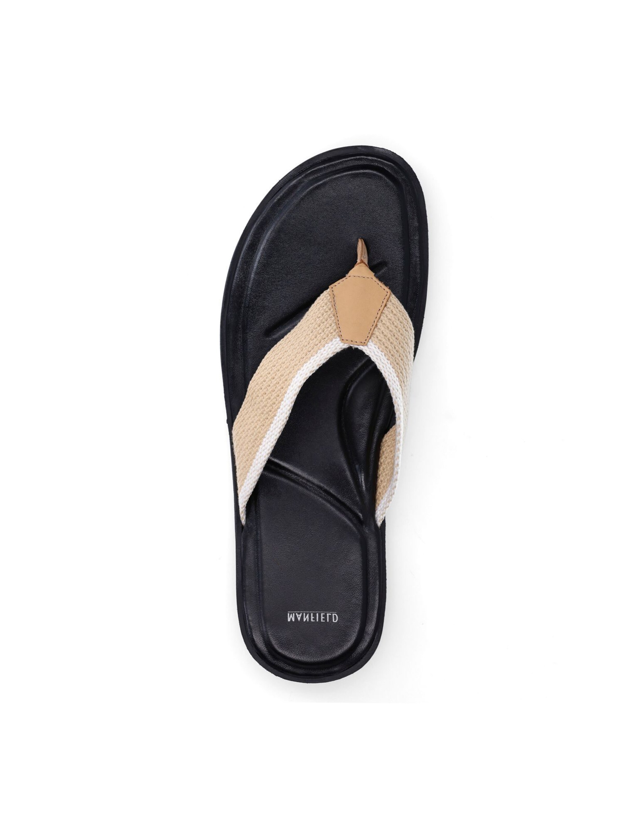 MANFIELD Sandals in Beige