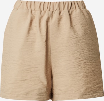 Trendyol Regular Shorts in Beige: predná strana