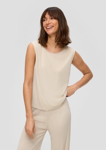 s.Oliver Top in Beige: front
