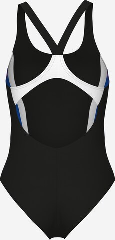 ARENA Bralette Swimsuit 'Threefold' in Black