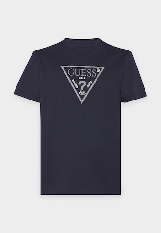 Maglietta di GUESS in blu: frontale