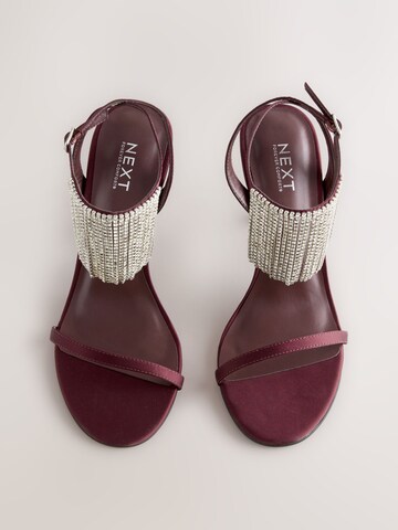 Next Strap sandal in Red