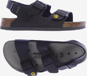 BIRKENSTOCK Sandalen 39 in Schwarz: predná strana