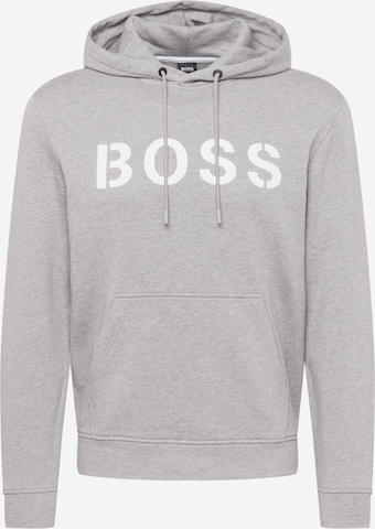 BOSS Orange Sweatshirt 'Wetry' i grå: forside