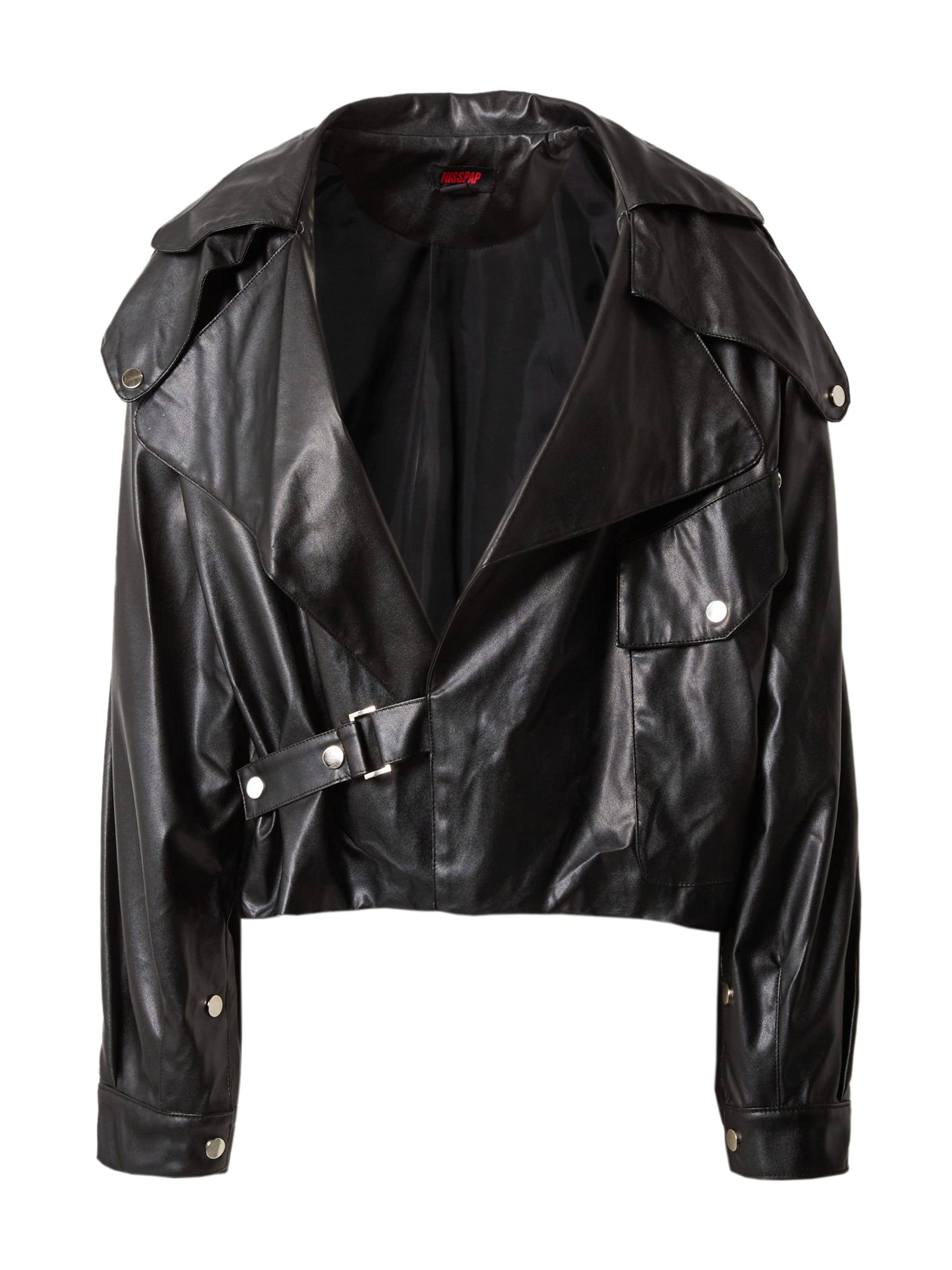 Misspap Overgangsjakke i sort: forside