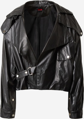 Misspap Демисезонная куртка в Черный: спереди
