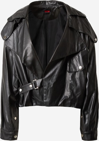 Misspap Between-season jacket in Black: front